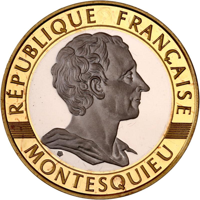 10 franc montesquieu 1989